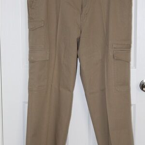 Van Heusen Men's Khaki Cargo Pants